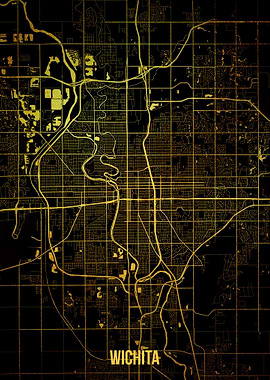 Wichita gold map