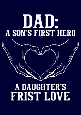 Dad Sons first Hero