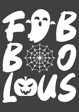 Sweet ghost and pumpkin