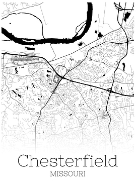 Chesterfield Missouri map
