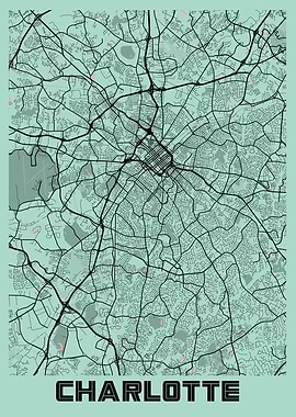 Charlotte Peony City Map