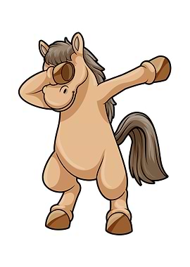 Horse Hip Hop Dance Dab
