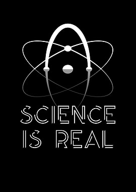 Science Is Real Atom