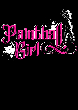 Paintball Girl Player