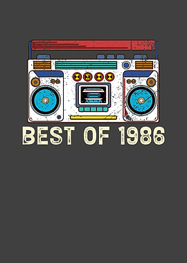 Best of 1986 Vintage Retro