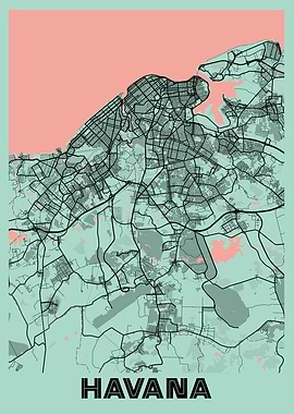 Havana Peony City Map