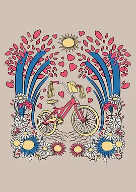 FLORAL BICYCLE