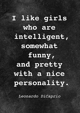 Leo DiCaprio Quote D007