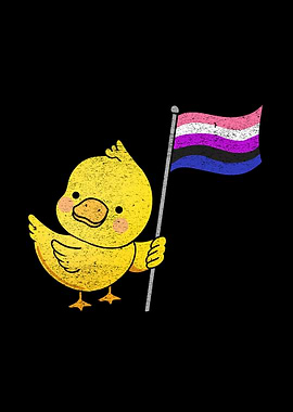 Genderfluid Duck