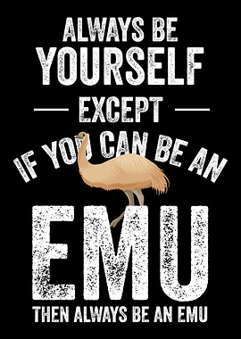 Be An Emu Emu Australia Zo