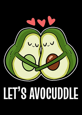 Lets Avocuddle Couple and