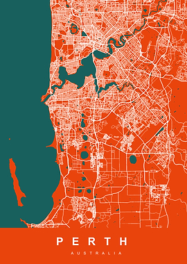 PERTH Art Map Australia