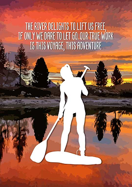 Paddle Board Wall Decor