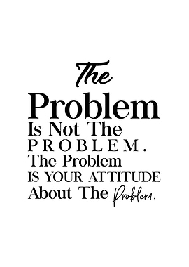 Attitude Quotes Wall Art