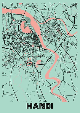 Hanoi Peony City Map