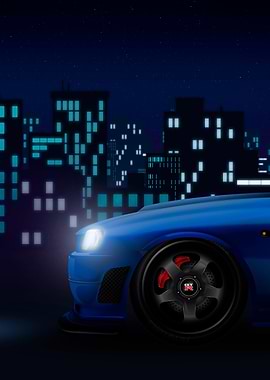 SKYLINE GTR R34 N1