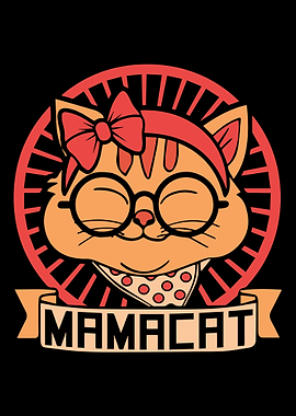 Mama Mother Cat Cats