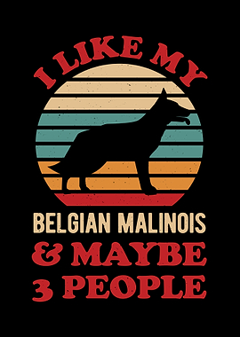 Funny Belgian Malinois