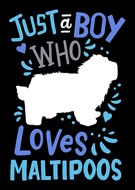 Maltipoo Dog Dad Dog Lover