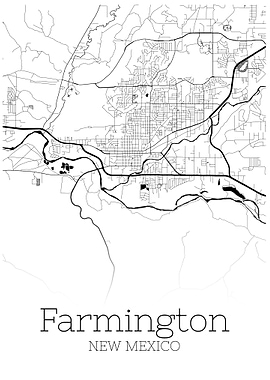 Farmington New Mexico map