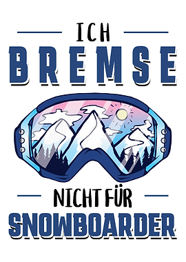 Toller Ski fahren Spruch