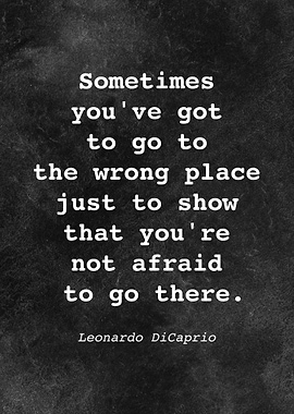 Leo DiCaprio Quote D013