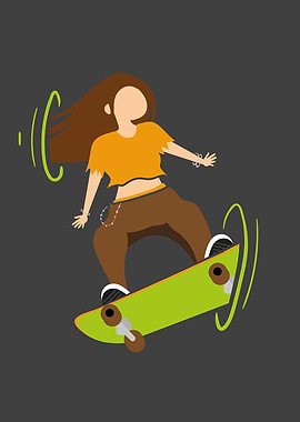Skateboard Skateboarder