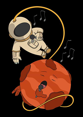 Duet Mars Astronaut
