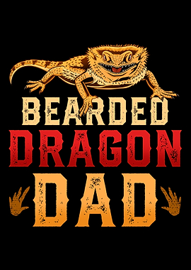 Bearded Dragon Dad Lizard