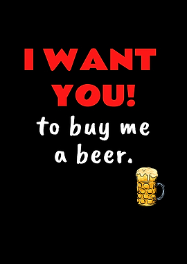 Want U Beer Antivalentine