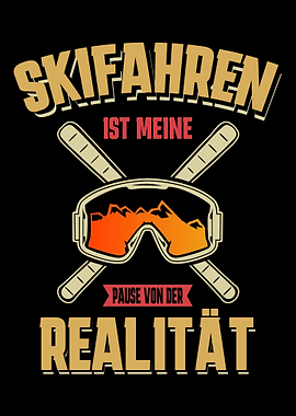 Lustiger Skilehrer Spruch
