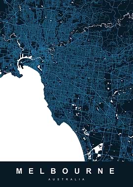 MELBOURNE City Map