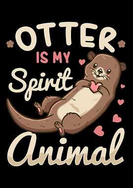 Otter Spirit Animal River