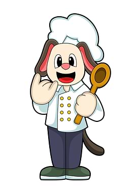 Dog Cook Cooking apron