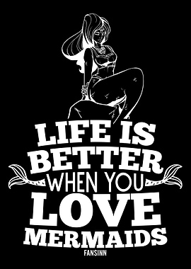 funny mermaid gift idea