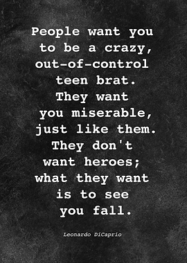 Leo DiCaprio Quote D021