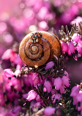 Resting on the shell