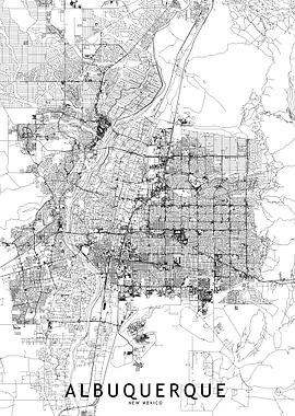 Albuquerque Map