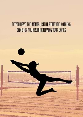 Volleyball Wall Art Decor