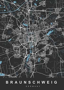 BRAUNSCHWEIG City Map