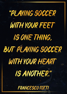 FRANCESCO TOTTI Golden Quo