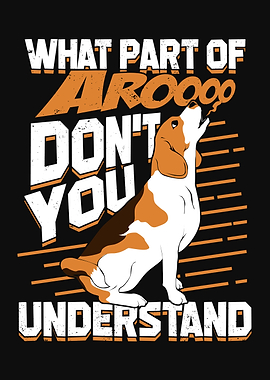Funny Beagle Dog Design