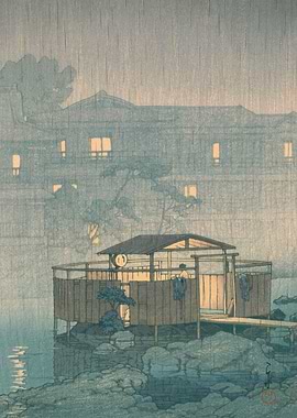 Shuzenji Izu In Rain