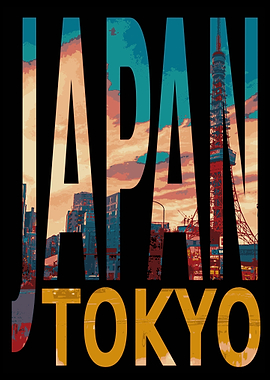 Japan Tokyo Tower Art