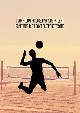 Volleyball Wall Art Decor