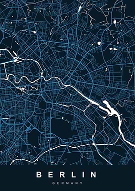 BERLIN City Map Germany