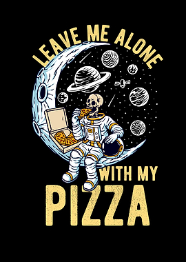 Astronaut And Pizza