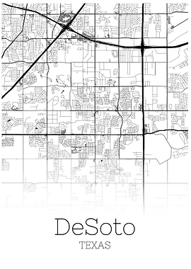 DeSoto Texas city map