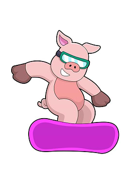 Pig Snowboard Sports