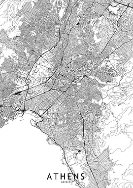 Athens Map